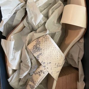 Cole Haan, Avani City Sandal, 65mm, Ivory, Size 8C